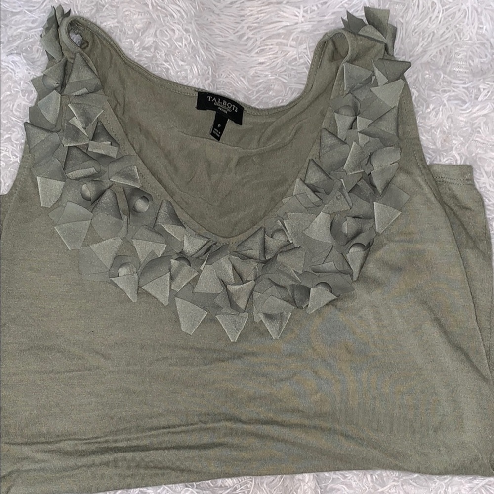 Tank top with detail top
